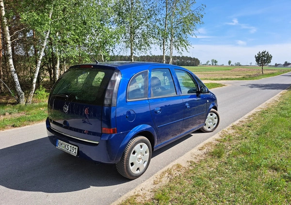 Opel Meriva cena 9900 przebieg: 161000, rok produkcji 2008 z Olsztynek małe 154